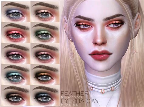 Eyeshadow In 45 Colors Found In Tsr Category Sims 4 Female Eyeshadow