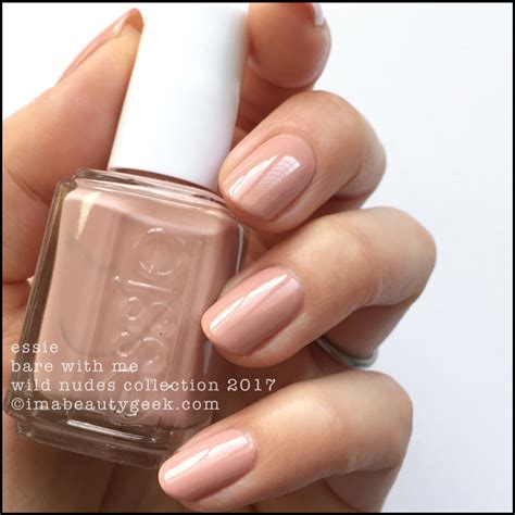 ESSIE WILD NUDES COLLECTION SWATCHES REVIEW 2017 Beautygeeks