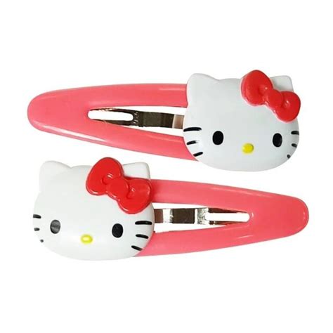 2020 sanrio hello kitty hair clip 1 pair accessory ~ new ebay