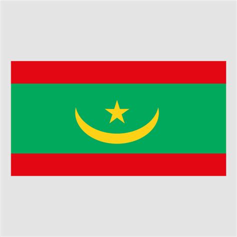 Drapeau De La Mauritanie Drapeaux De Pays LÉtendard