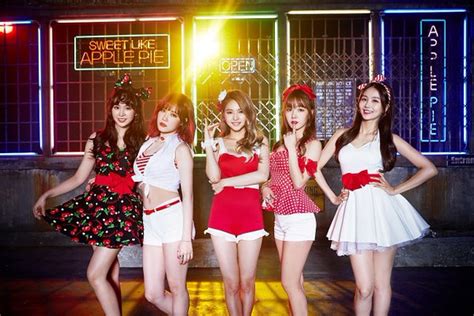 kpop fiestar reveal official photos for apple pie kpop news and lyrics