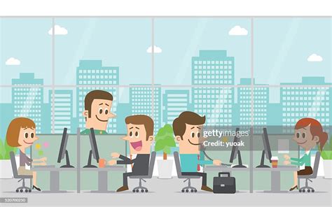 People Working In The Office High Res Vector Graphic Getty Images