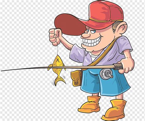 Learn how to draw the fisherman from clash royale. Fishing Cartoon Fisherman Drawing, Fish catch, comics ...