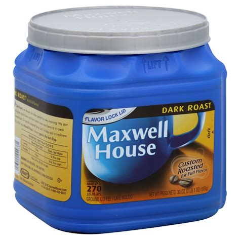 Maxwell House Coffee Ground Dark Roast 33 Oz 2 Lb 1 Oz 935 G