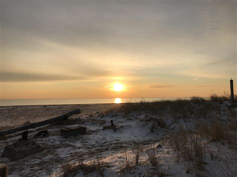 Sunrise On Plum Island Massachusetts Rsunrise