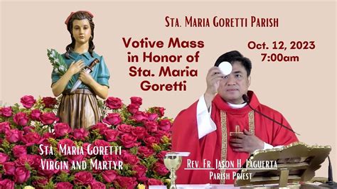 Oct Wednesday Of The Th Week In Ordinary Time With Fr