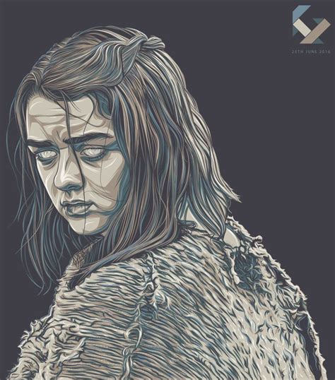 Arya Stark Game Of Thrones Artwork Game Of Thrones Art Arya Stark