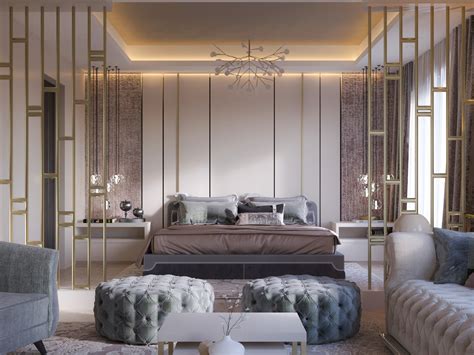 Private Villa Master Bedroom Design On Behance