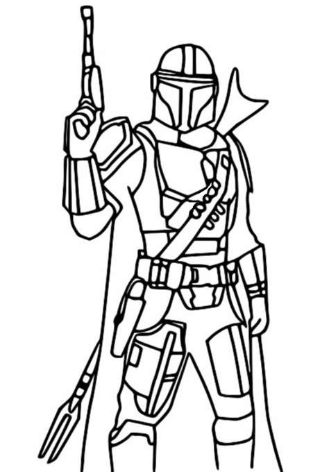 Season 2 of the second chapter of fortnite was launched on february 20, 2020 on the theme of espionage.the map has been slightly modified and three new islands appear in the game. Coloring page Fortnite Chapter 2 Season 5 : The Mandalorian 3