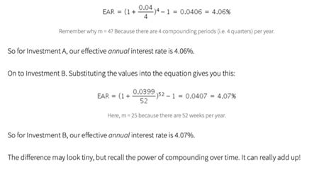 Definition of effective interest rate the effective interest rate is the true rate of interest earned. Effective Annual Interest Rate Formula