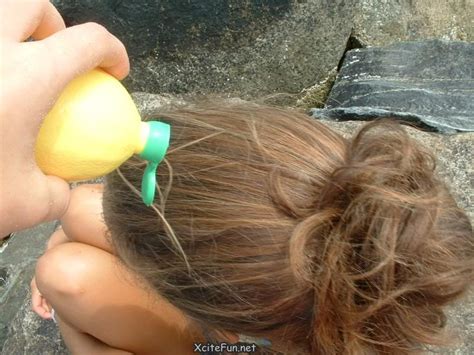 A similar strand growing from the epidermis of a. Bleach Your Hair With Lemon Juice - XciteFun.net