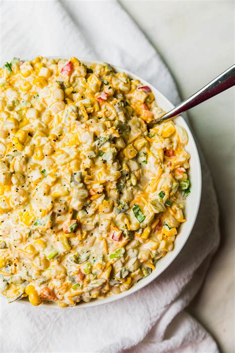 Cook the corn until golden brown and toasted. Best Corn Dip - Never Not Hungry
