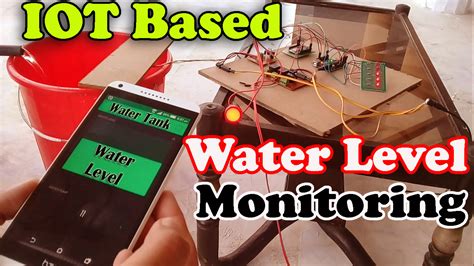 Iot Water Level Sensor Using Esp8266 Nodemcu Tof10120 And Blynk