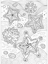Starfish Adults sketch template