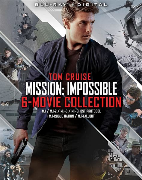 Mission Impossible 6 Movie Collection Blu Ray Digital Tom