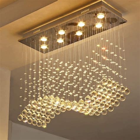 Raindrop Crystal Chandelier Interior Design Ideas