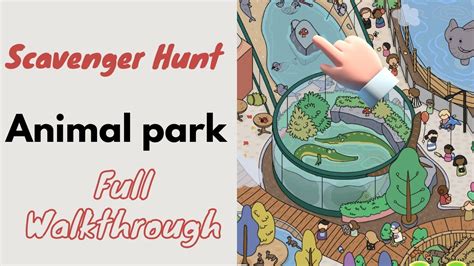 Scavenger Hunt - Animal Park - Level 2 Gameplay 🔍 - YouTube