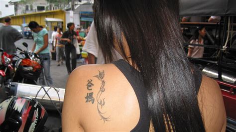 Thai Girl Tattoo Visit My Thai Tattoos Collection Binder Donedat Flickr