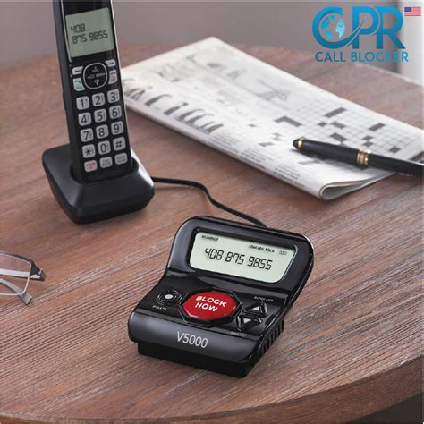 Cpr V5000 Landline Call Blocker Block 5000 Known And Additional 1500 Scam