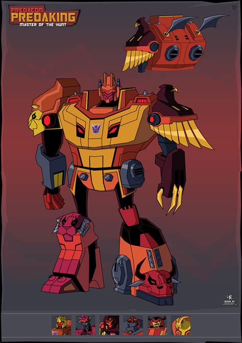 Transformers Animated Predacons Predaking Transformers Characters