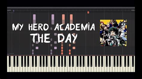 My Hero Academia The Day Piano Tutorial By Amadeus Synthesia