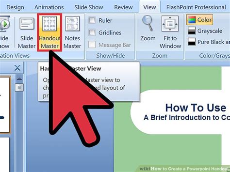 How To Create A Powerpoint Handout 9 Steps With Pictures