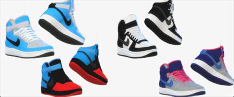 High top sneakers from sims 4 cc clothes male shoes. sims 4 nike | Tumblr