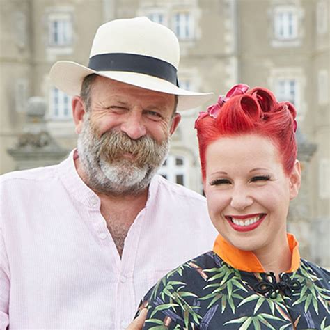 escape to the chateau s dick and angel strawbridge take to social media for first time amid