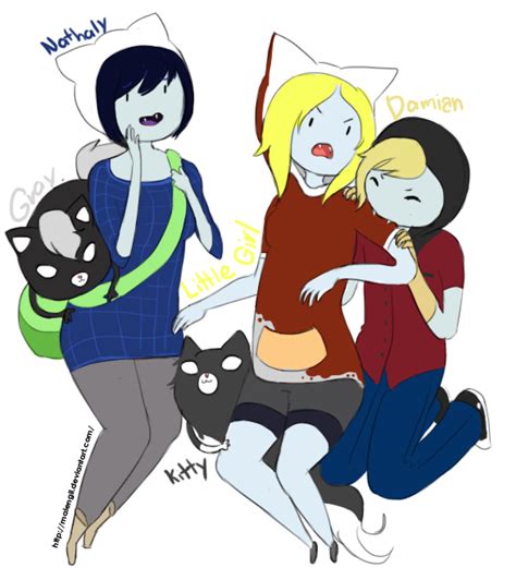 Nathaly Damian And Lg By Malengil On Deviantart Adventure Time Cartoon Adventure Time Marceline