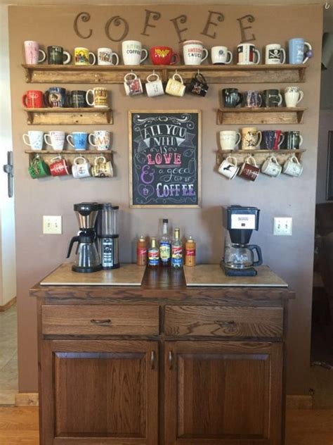 Top 15 Elegant Home Coffee Bar Design And Decor Ideas You Must Have In