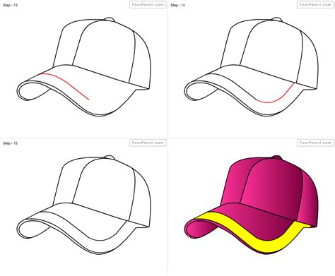 How To Draw A Hat Step By Step At Drawing Tutorials