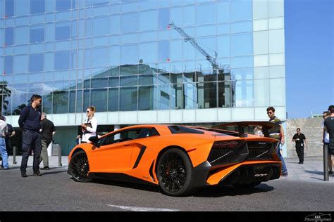 Multiple Lamborghini Aventador Svs In Barcelona Gtspirit