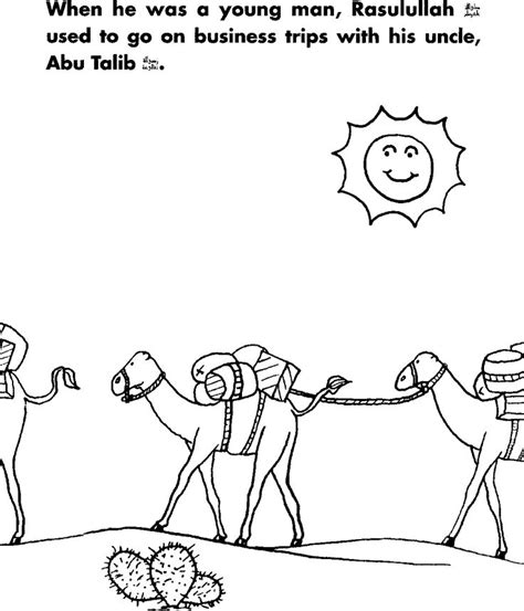 Coloring Pages Prophet Muhammad Saw Coloring Pages
