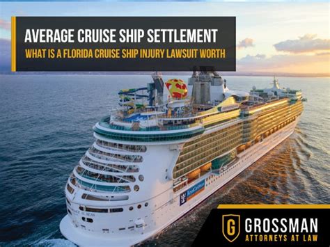average cruise ship lawsuit settlement in boca raton · grossman attorneys at law