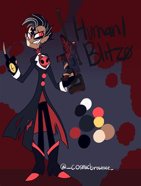 Human Disguise Blitzo Hazbin Hotel Official Amino
