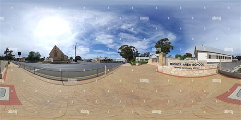 360° View Of Moonta Area School And Community Library Alamy