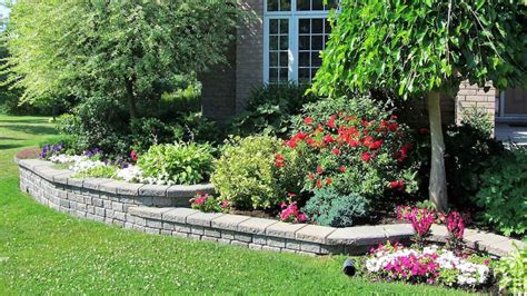 How To Build A Small Retaining Wall For Your Flower Bed