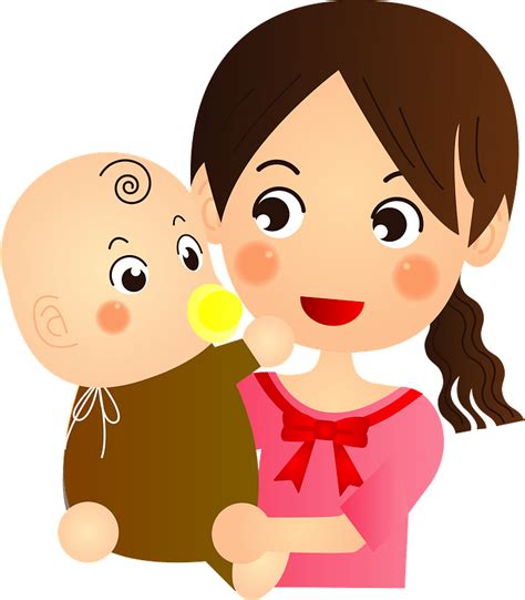 Mother And Baby Clipart Free Download Transparent Png Creazilla Sexiz Pix
