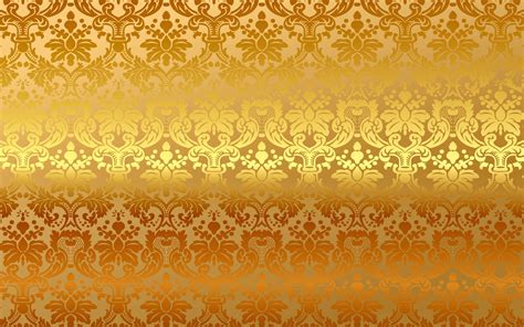 Free Wallpapers Golden Pattern Vintage Gradient Vector Background Gold