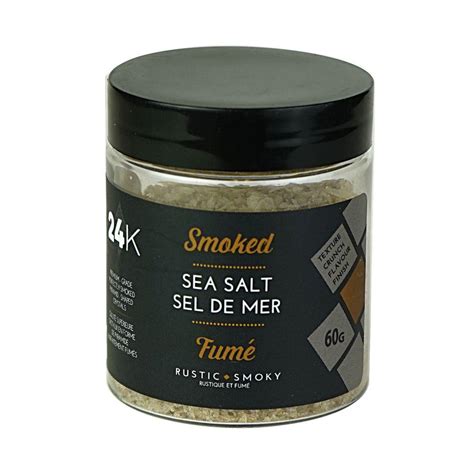 Smoked Sea Salt Flakes 60 G 24k Qualifirst