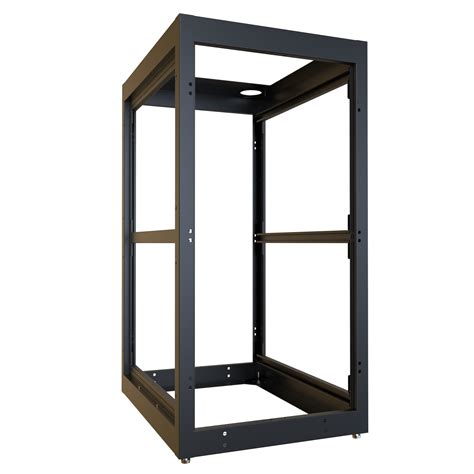 24u 4 Post Open Frame Rack C4f244236bk1