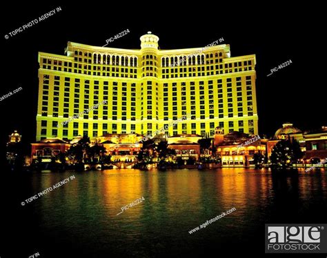 Bellagio Hotel Las Vegas Nevada Usa Stock Photo Picture And Rights