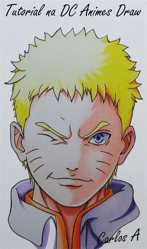 Como Desenhar Naruto How To Draw Naruto Desenho De Anime Desenhos