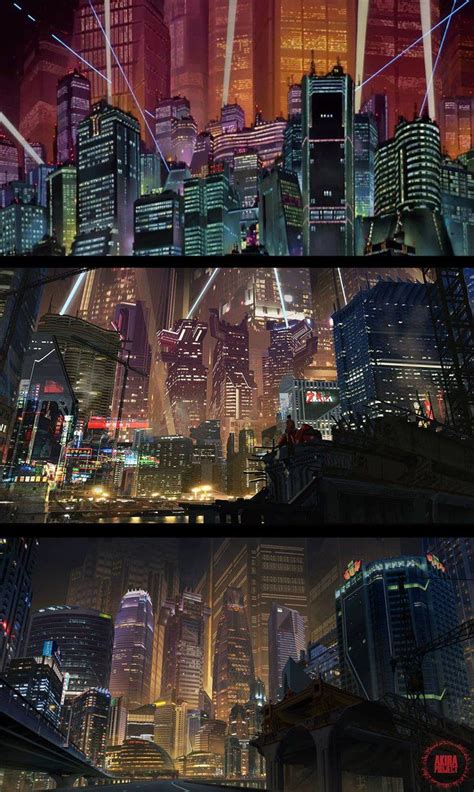 Neo Tokyo By Gunsbins On Deviantart Futuristic City Cyberpunk City