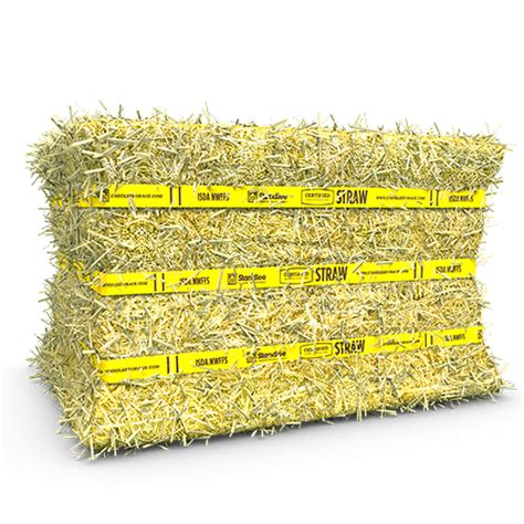 Bwi Companies Certified Straw Compressed Bale 50 Lb By Standlee
