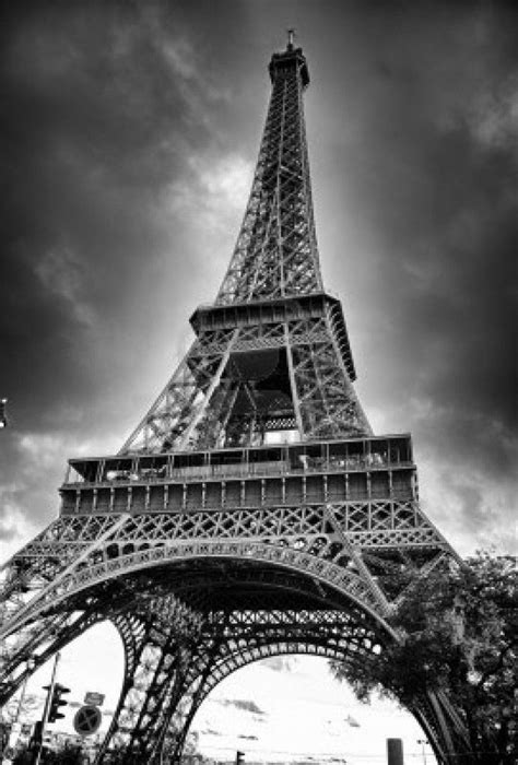 Eiffel Tower Black And White 01 Eiffel Tower