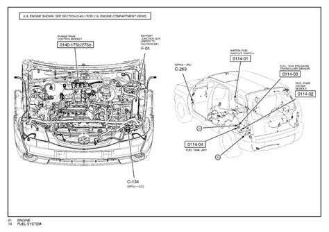 03 mazda tribute engine compartment diagram. Repair Guides