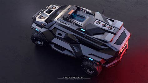 Armortruck Suv Concept Is Like A Bulletproof Batmobile How About That