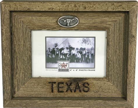 Find furniture & decor you love at hayneedle, where you can buy online while you explore our room designs and curated looks for tips, ideas & inspiration to help you along the way. Rustic Texas Country Barnwood Picture Frame 4x6 - Frames