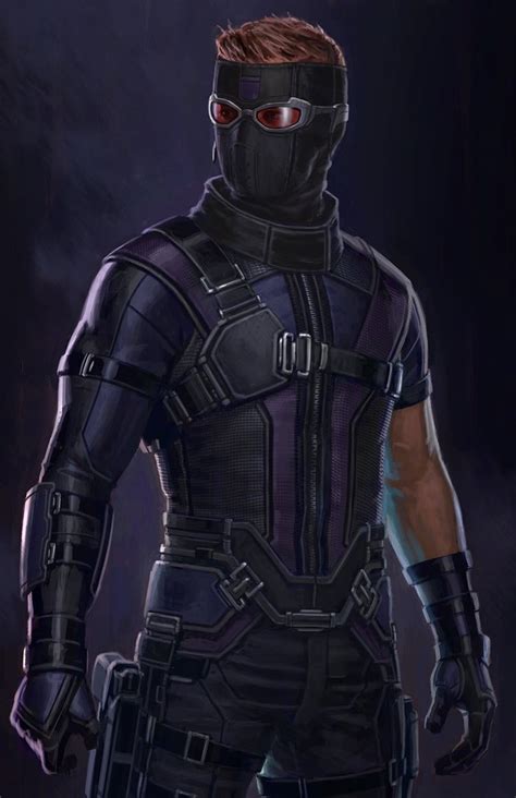 Hawkeye Finally Gets A Mask In More Captain America Civil War Concept Art